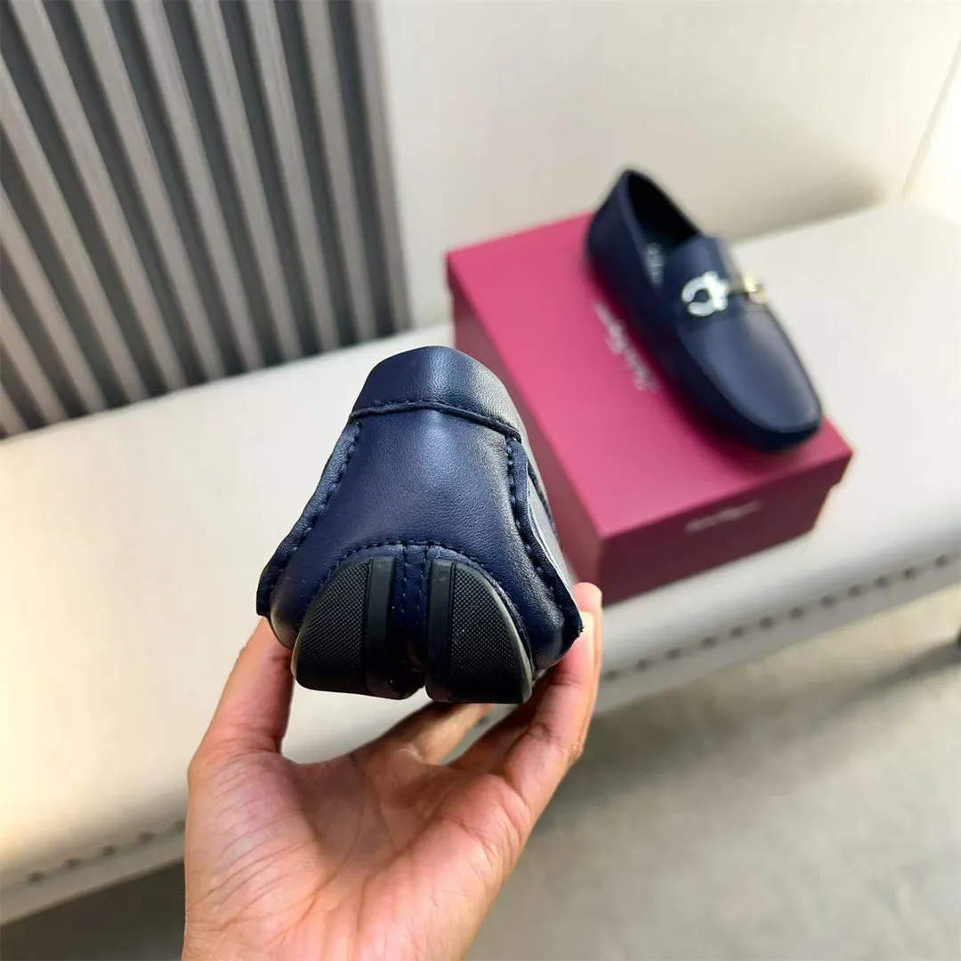 Men's shoes 💰560 Ferragamo new high-end quality 🔥 black cowhide ➕ cowhide lining size 38-45